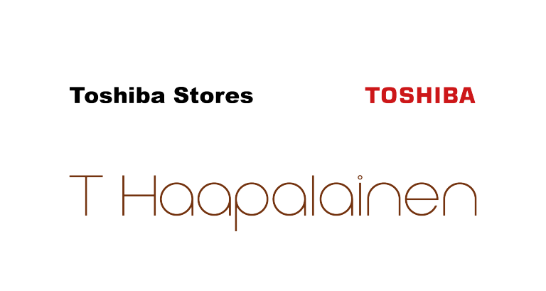 Toshiba Stores T Haapalainen, logo